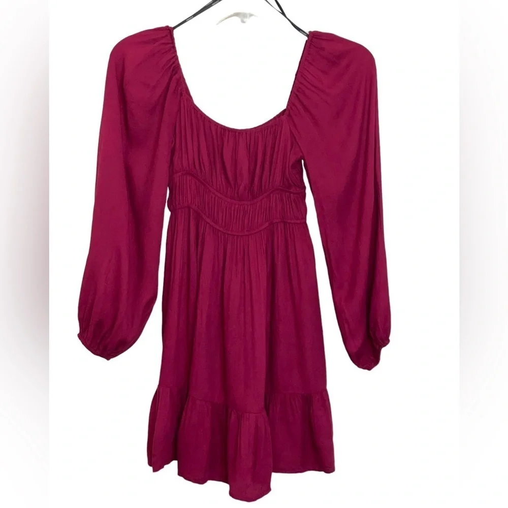 Forever 21 tiered, cottage core dress. Size small GUC - Picture 2 of 4